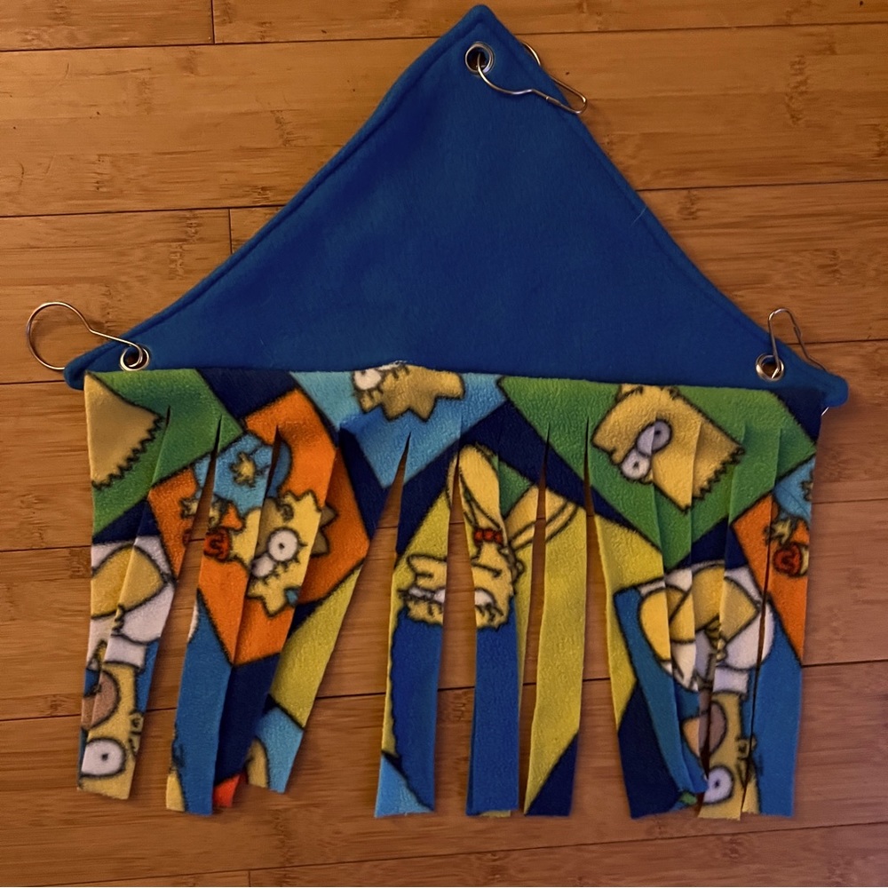 Guinea Pig SIMPSONS Corner Fleece Forest With Hooks New